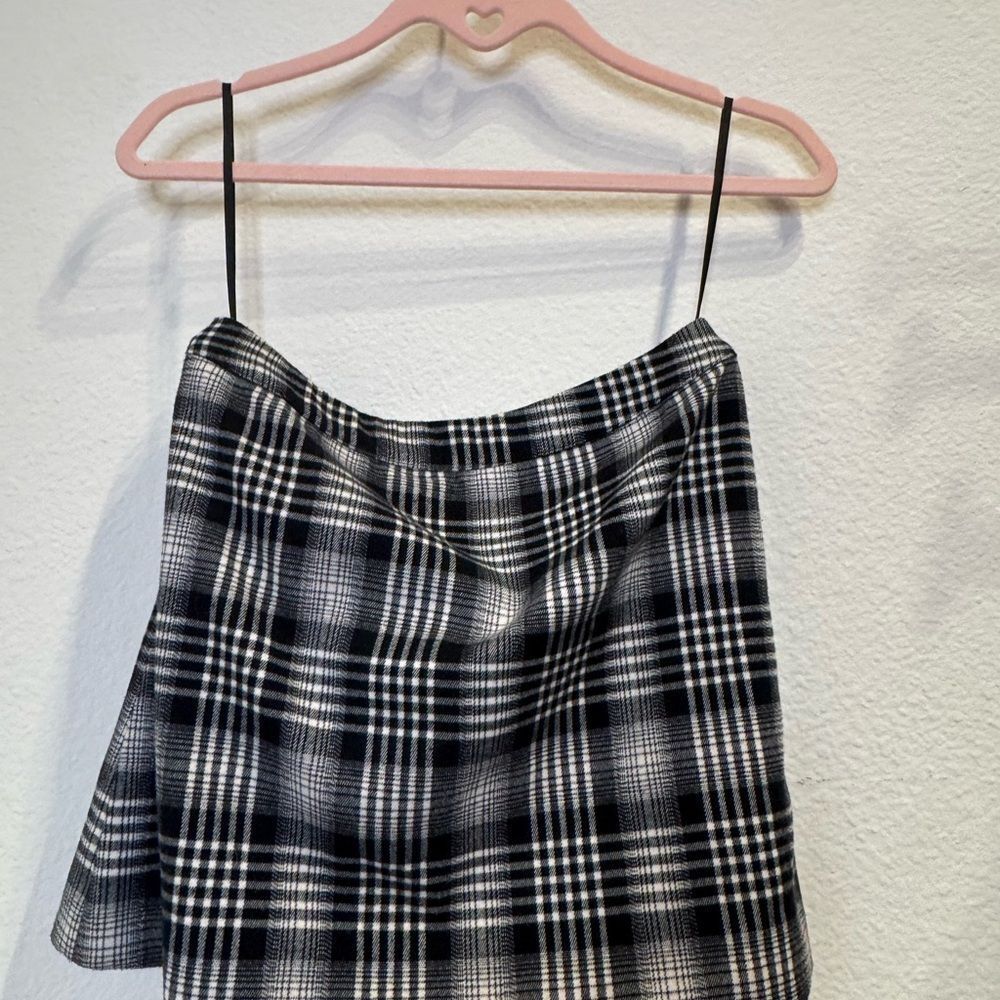 LF Monochrome Checkered Skirt - Picture 2 of 8
